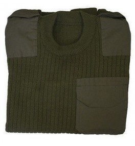 Джемпер (свитер) форменный (цвет хаки/олива) 