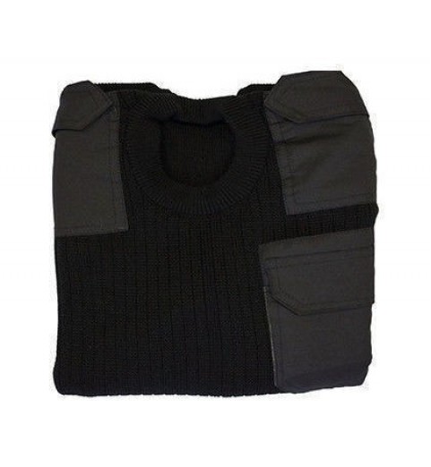 фото Джемпер (свитер) форменный (цвет черный)
