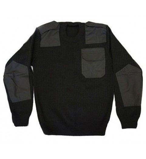 фото Джемпер (свитер) форменный (цвет черный)