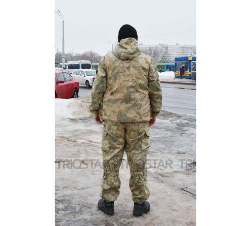 фото Костюм летний Тройка Песок ПРЕМИУМ (Горка 5 + жилет) (от производителя)