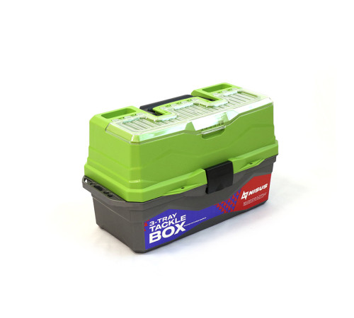фото Ящик для снастей Tackle Box трехполочный NISUS зеленый