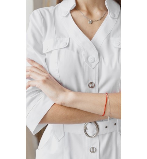 фото Халат медицинский женский М132 (цвет белый)