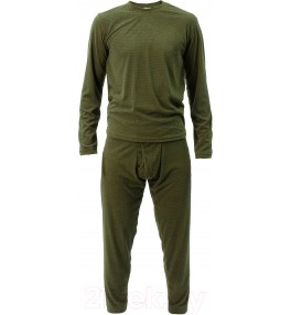 Термобелье Military (комплект кофта и штаны, цвет хаки/олива)