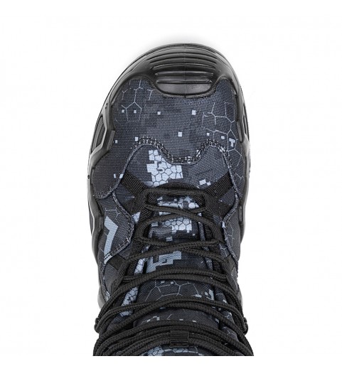 фото Треккинговые ботинки ELKLAND 173 (черный камуфляж)