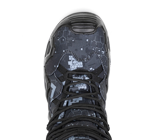 фото Треккинговые ботинки ELKLAND 173 (черный камуфляж)