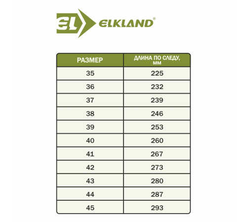 фото Треккинговые ботинки ELKLAND 187