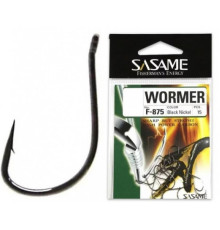 Крючки рыболовные Sasame Wormer F-875 (15шт.)