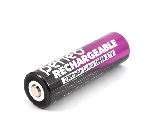 Аккумулятор Perfeo Li-Ion 18650 2200mAh без защиты 3.7V BL1 /80/
