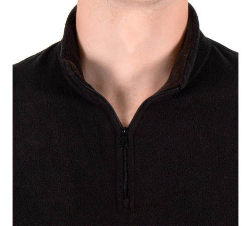 фото Термобельё Сибирский следопыт Fleece Zip флисовое (комплект кофта и штаны, цвет черный)