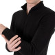фото Термобельё Сибирский следопыт Fleece Zip флисовое (комплект кофта и штаны, цвет черный)
