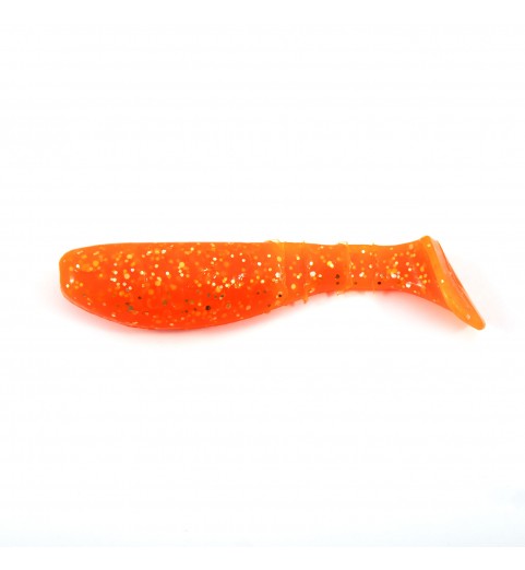 фото Виброхвост YAMAN PRO Boost Up, р.2,5 inch, цвет #03 - Carrot gold flake (уп. 6 шт.)
