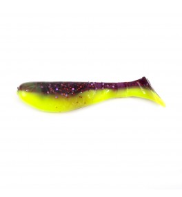Виброхвост YAMAN PRO Boost Up, р.4 inch, цвет #26 - Violet Chartreuse (уп. 4 шт.)