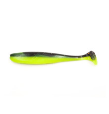 Виброхвост YAMAN PRO Plum Blossom, р.3 inch, цвет #32 - Black Red Flake/Chartreuse (уп. 7 шт.)
