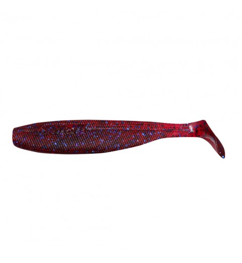 фото Виброхвост YAMAN PRO Sharky Shad, р.3,75 inch, цвет #04 - Grape (уп.5 шт)