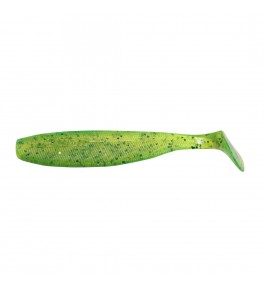 Виброхвост YAMAN PRO Sharky Shad, р.3,75 inch, цвет #10 - Green pepper (уп 5 шт.)