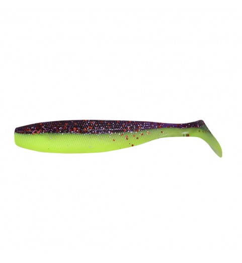 фото Виброхвост YAMAN PRO Sharky Shad, р.3,75 inch, цвет #26 - Violet Chartreuse (уп 5 шт.)