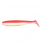 Виброхвост YAMAN PRO Sharky Shad, р.3,75 inch, цвет #27 - Red White  (уп 5 шт.)