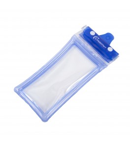 Чехол водонепроницаемый "СЛЕДОПЫТ" для смартфонов (6,5`) и документов с нашейным шнуром,голубой/375/ Чехол водонепроницаемый "СЛЕДОПЫТ" для смартфонов (6,5`) и документов с нашейным шнуром,голубой/375/