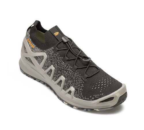 фото Полуботинки (кроссовки) Elkland Sport and Comfort 155G (цвет светло-серый с чёрным)