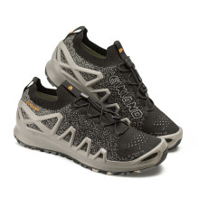 Полуботинки (кроссовки) Elkland Sport and Comfort 155G (цвет светло-серый с чёрным)