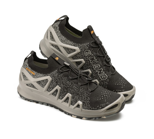 фото Полуботинки (кроссовки) Elkland Sport and Comfort 155G (цвет светло-серый с чёрным)