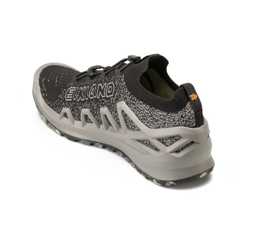 фото Полуботинки (кроссовки) Elkland Sport and Comfort 155G (цвет светло-серый с чёрным)