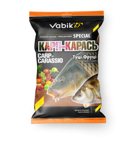 Прикормка Vabik Special Carp-Carassio Tutti-Frutti (Вабик Спешл Карп Карась Тутти-Фрутти) Прикормка Vabik Special Carp-Carassio Tutti-Frutti (Вабик Спешл Карп Карась Тутти-Фрутти)