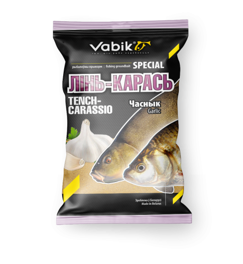 Прикормка Vabik Special Tench-Carassio Garlic (Вабик Спешл Линь-Карась Чеснок) фото Прикормка Vabik Special Tench-Carassio Garlic (Вабик Спешл Линь-Карась Чеснок)