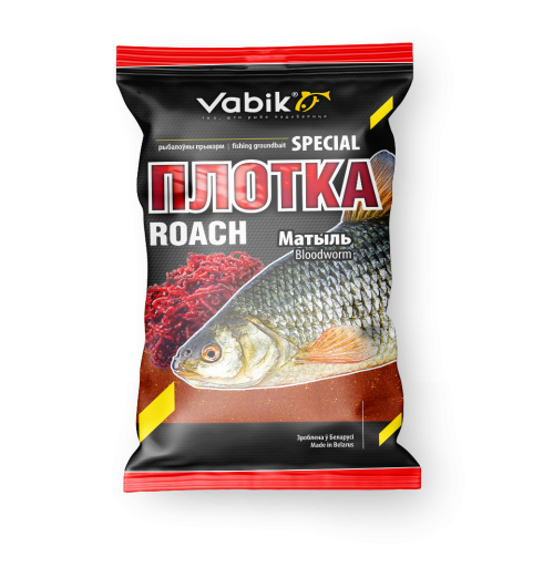 Прикормка Vabik Special Roach Bloodworm (Вабик Спешл Плотва Мотыль) фото Прикормка Vabik Special Roach Bloodworm (Вабик Спешл Плотва Мотыль)