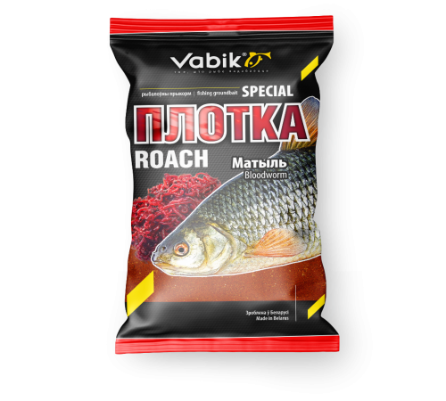 фото Прикормка Vabik Special Roach Bloodworm (Вабик Спешл Плотва Мотыль)