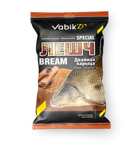 Прикормка Vabik Special Bream Double Cinnamon (Вабик Спешл Лещ Двойная корица) фото Прикормка Vabik Special Bream Double Cinnamon (Вабик Спешл Лещ Двойная корица)