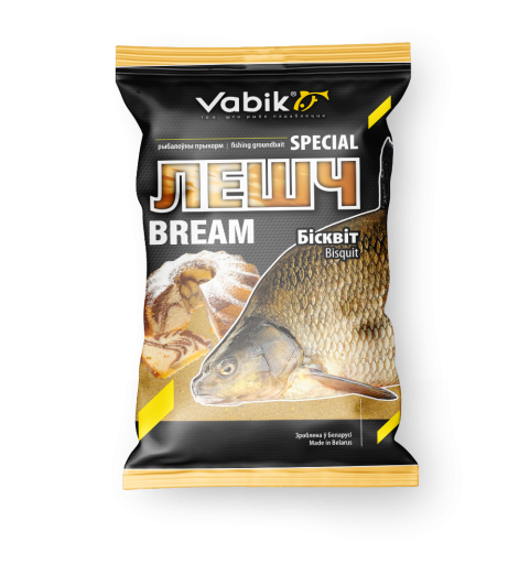 фото Прикормка Vabik Special Bream Biscuit (Вабик Спешл Лещ Бисквит)
