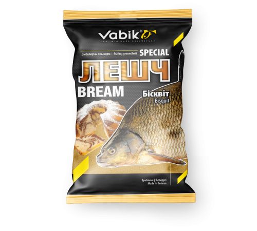 фото Прикормка Vabik Special Bream Biscuit (Вабик Спешл Лещ Бисквит)