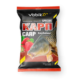 Прикормка Vabik Special Carp Strawberry (Вабик Спешл Лещ Карп Клубника)