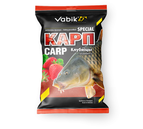 фото Прикормка Vabik Special Carp Strawberry (Вабик Спешл Лещ Карп Клубника)