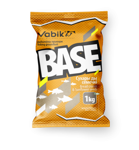 Прикормка Vabik BASE Сухари-семечки (Вабик База Сухари-семечки) фото Прикормка Vabik BASE Сухари-семечки (Вабик База Сухари-семечки)