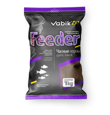 Прикормка Vabik Feeder Black Garlic (Вабик Фидер Чеснок Чёрный)