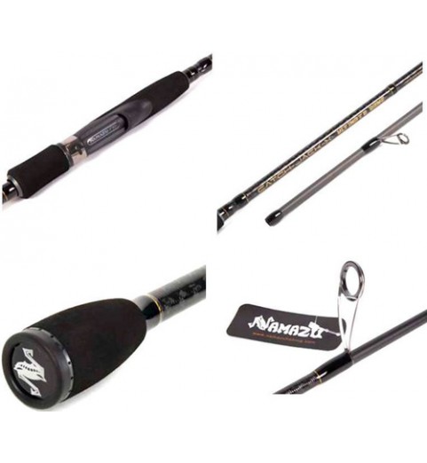 фото Спиннинг штекерный карбоновый Namazu Pro Catch-Jack-X Ultimate game IM8 2,1м / 5-25 г