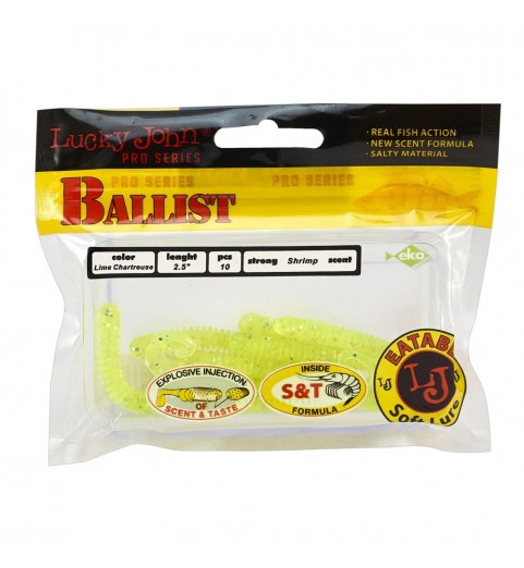 Твистеры съедобные искусственные LJ Pro Series BALLIST 2.5in (06.30)/071 10шт. Твистеры съедобные искусственные LJ Pro Series BALLIST 2.5in (06.30)/071 10шт.