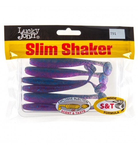 Виброхвосты съедобные искусственные LJ Pro Series SLIM SHAKER 4in (10.00)/T91 6шт. Виброхвосты съедобные искусственные LJ Pro Series SLIM SHAKER 4in (10.00)/T91 6шт.