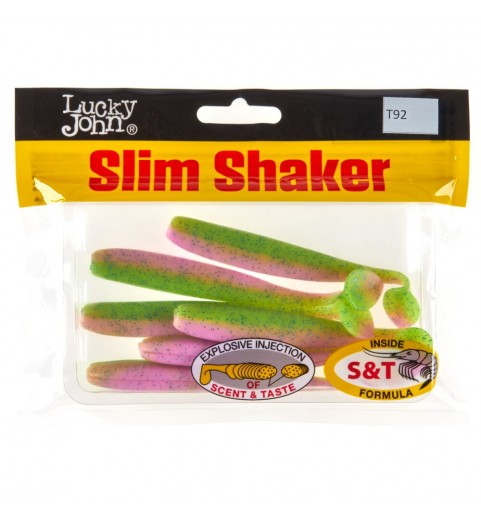 Виброхвосты съедобные искусственные LJ Pro Series SLIM SHAKER 4in (10.00)/T92 6шт. Виброхвосты съедобные искусственные LJ Pro Series SLIM SHAKER 4in (10.00)/T92 6шт.
