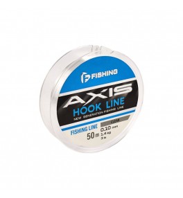 Леска F-FISHING Axis Hook Line Clear 50м 0,10мм 1,4кг 3lb Леска F-FISHING Axis Hook Line Clear 50м 0,10мм 1,4кг 3lb