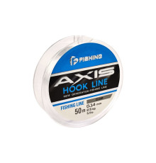 Леска F-FISHING Axis Hook Line Clear 50м 0,14мм 2,5кг 5,7lb
