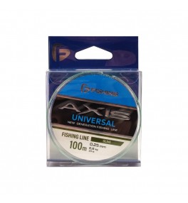 Леска F-FISHING Axis Universal Line Olive 100м 0,25мм 6,8кг 15lb Леска F-FISHING Axis Universal Line Olive 100м 0,25мм 6,8кг 15lb