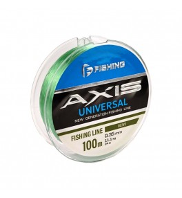 Леска F-FISHING Axis Universal Line Olive 100м 0,35мм 11,1кг 24lb Леска F-FISHING Axis Universal Line Olive 100м 0,35мм 11,1кг 24lb