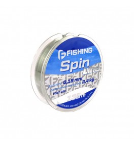 Леска F-FISHING Spin Line 135м 0,18мм 3,4кг/7,5lb Леска F-FISHING Spin Line 135м 0,18мм 3,4кг/7,5lb