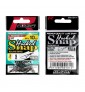 Застежка с вертлюгом RUZZA Rolling Swivel w/Hooked Snap Black №7 10шт