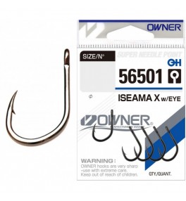 Крючки OWNER Iseama X With Ring 56501 №9