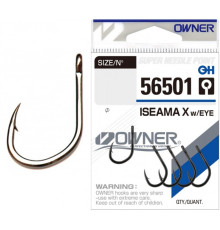 Крючки OWNER Iseama X With Ring 56501 №12