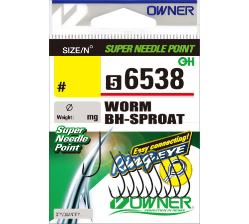 фото Крючок OWNER Worm BH-Sproat BC №10 10шт